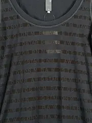 Vorschaubild 2 von Damen T-Shirt Grau XS Streetwear Logo-Print