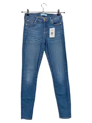 Vorschaubild 1 von Skinny Fit Jeans Damen Blau Gr. W27 L31 Baumwolle