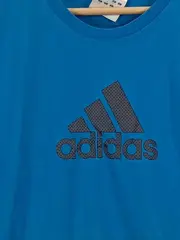Vorschaubild 2 von T-Shirt Herren Gr. 48/M Blau Sportlich Logo