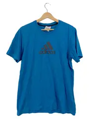 Vorschaubild 1 von T-Shirt Herren Gr. 48/M Blau Sportlich Logo