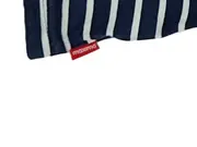 Vorschaubild 3 von Mädchen Sommerkleid Gr. 98 Blau Weiß Gestreift Maritim
