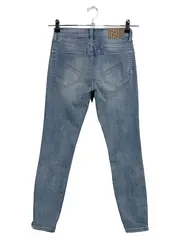 Vorschaubild 2 von Damen Jeans Slim Fit XS Blau Casual Reißverschluss