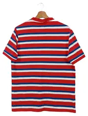 Vorschaubild 2 von Herren T-Shirt Gestreift Logo Mehrfarbig Gr. 46/S Streetwear Vintage