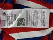 Vorschaubild 4 von Herren T-Shirt Gestreift Logo Mehrfarbig Gr. 46/S Streetwear Vintage