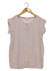 Vorschaubild 1 von Kinder T-Shirt Gr. 164 Rosa Casual Grafisch Viskose