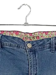 Vorschaubild 2 von Damen Jeans Shorts Gr. 44 Blau Casual Denim Kurze Hose