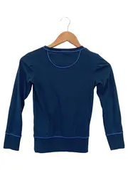 Vorschaubild 2 von Kinder Langarmshirt Gr. 128 Blau Sportlich Logo-Print