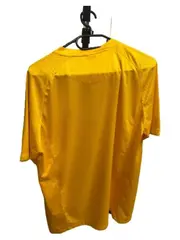 Vorschaubild 2 von Herren Sport Shirt Gelb Gr. L Dri-FIT Kurzarm