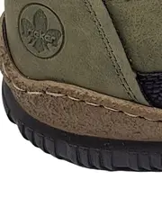 Vorschaubild 2 von Antistress Damen Schnürschuhe Oliv Leder Synthetik Freizeit Gr. 38