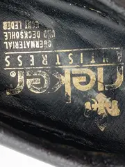 Vorschaubild 3 von Damen Slipper Gr. 37 Schwarz Klassisch Komfortabel Schnalle