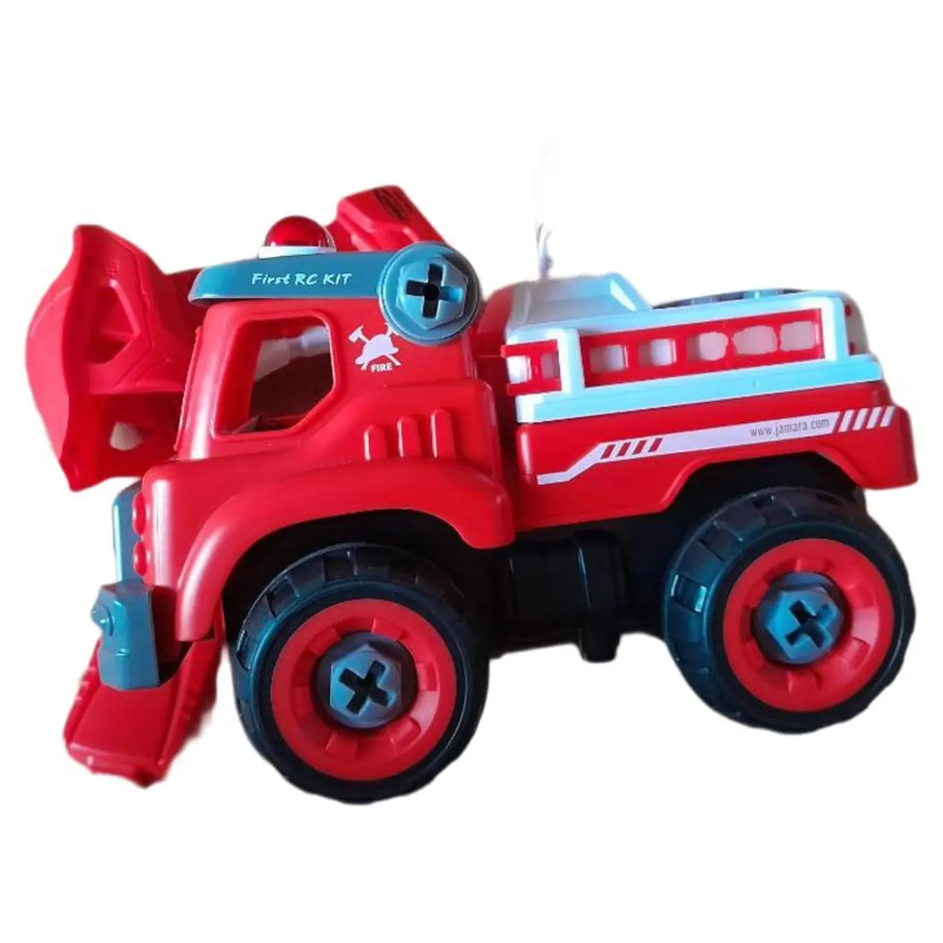 JAMARA First RC KIT Feuerwehrauto Rot Kinder Ferngesteuertes Fahrzeug