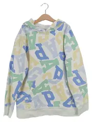 Vorschaubild 1 von Kinder Kapuzenpullover Gr. 40 Mehrfarbig Buchstaben-Print Hoodie