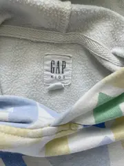 Vorschaubild 3 von Kinder Kapuzenpullover Gr. 40 Mehrfarbig Buchstaben-Print Hoodie