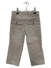 Vorschaubild 2 von Kinder Jeans Regular Fit Grau Gr. 92 Casual