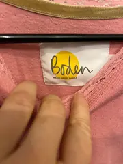 Vorschaubild 6 von Langarmshirt Mädchen Gr. 152 Rosa Baumwolle Spitzendetails