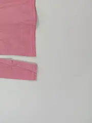 Vorschaubild 5 von Langarmshirt Mädchen Gr. 152 Rosa Baumwolle Spitzendetails