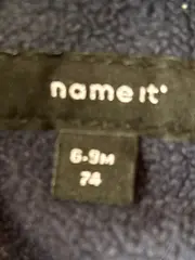 Vorschaubild 3 von Kinder Winterjacke mit Kapuze Gr. 74 Blau Casual