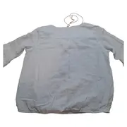 Vorschaubild 2 von Damen Bluse 44/XXL Blau Gestreift Casual Spitze