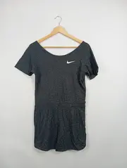 Vorschaubild 2 von Damen Sport-Jumpsuit Grau XL Kurzarm Overall Freizeit