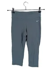 Vorschaubild 1 von Dri-Fit Leggings Damen Sport Capri Hose Grau XS Polyester