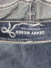 Vorschaubild 3 von Damen Jeans Slim Fit Gr. 36 Blau Casual Strass