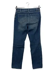 Vorschaubild 2 von Damen Jeans Slim Fit Gr. 36 Blau Casual Strass