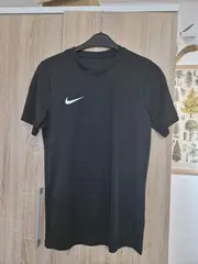 Vorschaubild 3 von Sport Shirt Herren Gr. M Schwarz Kurzarm Dri-Fit Funktionsshirt