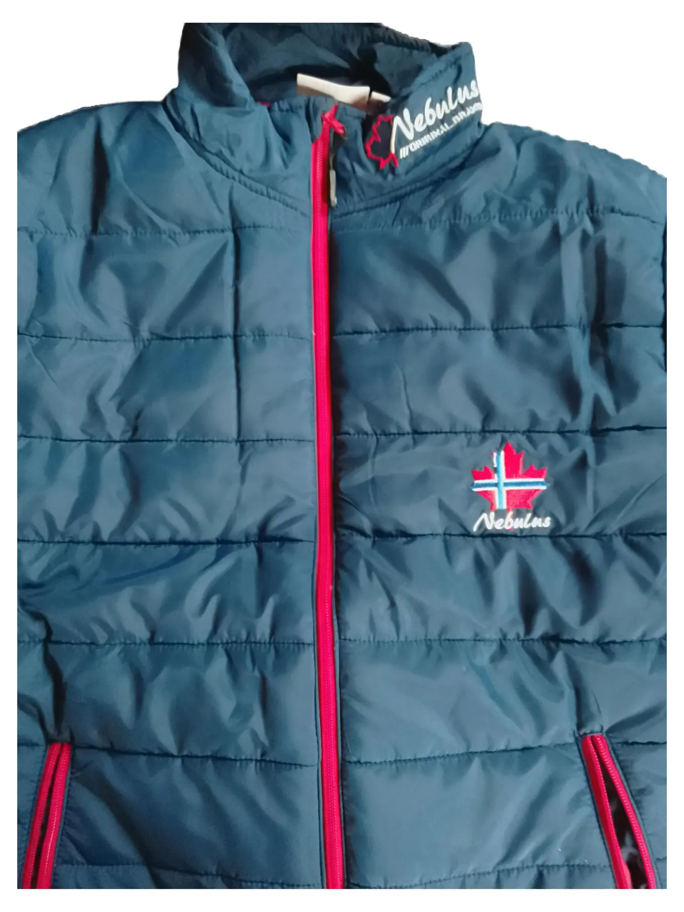 NEBULUS Herren Steppjacke Gr. 48 Blau Casual Outdoor Jacke