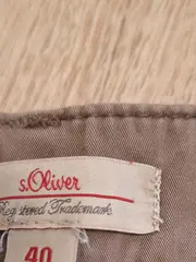 Vorschaubild 4 von Damen Stoffhose Beige Gr. 42 Casual