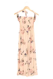 Vorschaubild 1 von Damen Jumpsuit Rosa Blumenmuster Gr. UNI Feminin Overall