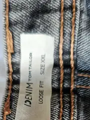 Vorschaubild 6 von Herren Jeans Shorts Grau Loose Fit Gr. XXL Baumwolle Casual