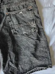Vorschaubild 4 von Herren Jeans Shorts Grau Loose Fit Gr. XXL Baumwolle Casual
