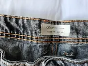 Vorschaubild 5 von Herren Jeans Shorts Grau Loose Fit Gr. XXL Baumwolle Casual