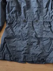 Vorschaubild 5 von Leichte Jacke Kinder Gr. 152 Oliv Baumwolle Freizeit Casual