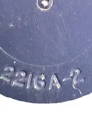 Vorschaubild 2 von Servierplatte Teller 2216A-2 Blau 26cm Kunststoff