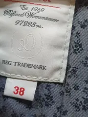 Vorschaubild 5 von Damen Jeanskleid Kurzarm Hemdkleid Gr. 38 Blau Casual