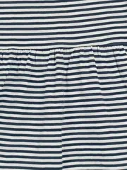 Vorschaubild 5 von Kinder Sommerkleid Mädchen gestreift Blau Gr. 98 Baumwolle