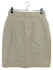 Vorschaubild 2 von TAIFUN Damen Bleistiftrock Gr. 36;S Beige Business Baumwolle Midi