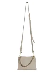 Vorschaubild 3 von Handtasche Umhängetasche Damen Beige Polyurethan Modern