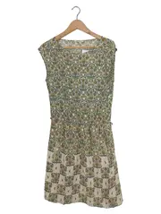 Vorschaubild 1 von Damen Freizeitkleid Gr. 38 Mehrfarbig Viskose Casual