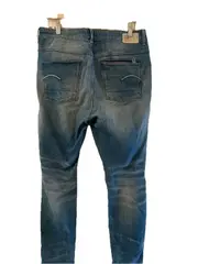 Vorschaubild 2 von Jeans Herren Skinny Fit W28/L32 Blau Denim Stretch