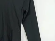 Vorschaubild 3 von Damen Langarmshirt Basic Cut-Outs Schwarz Gr. M Baumwolle