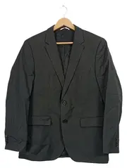 Vorschaubild 1 von Herren Sakko Gr. 50 Grau Klassisch Business Blazer
