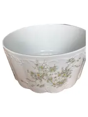 Vorschaubild 1 von Classic Rose Müslischale Schüssel Weiß Porzellan Blumenmuster Klassisch