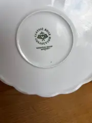 Vorschaubild 3 von Classic Rose Müslischale Schüssel Weiß Porzellan Blumenmuster Klassisch