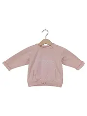 Vorschaubild 1 von Kinder Pullover Gr. 74 Rosa Sweatshirt Schriftzug Casual