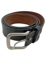 Vorschaubild 1 von Ledergürtel Herren Größe L Schwarz Casual Gürtel 101cm