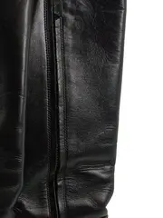 Vorschaubild 3 von Damen Leder Stiefel Gr. 37 Schwarz Elegant Business