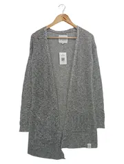 Vorschaubild 1 von Damen Strickjacke Grau Gr. 34/XS Cardigan Casual Vintage