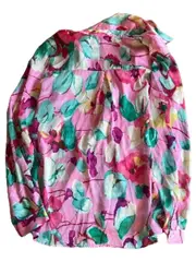 Vorschaubild 6 von Damen Sommerkleid Gr. M Rosa Floral Rüschen Träger Minikleid Viskose